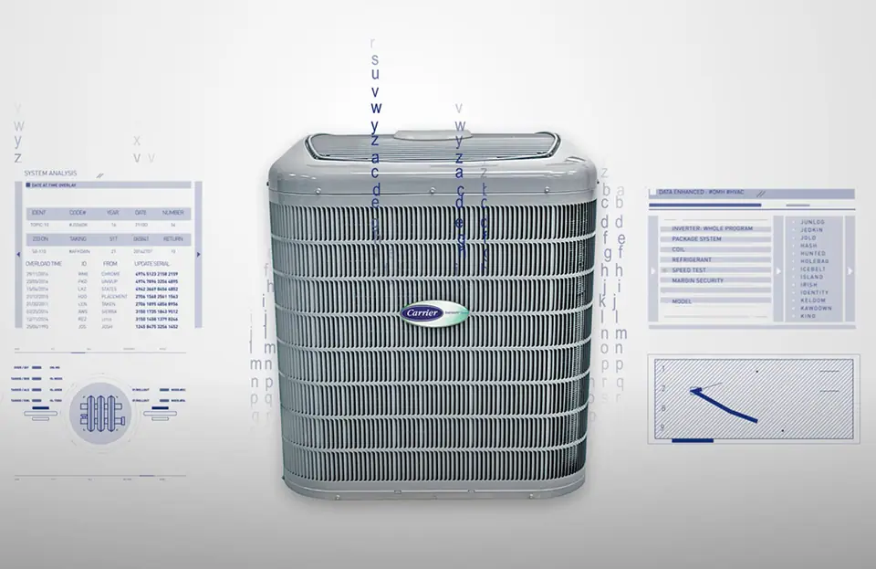 Infinity air conditioner with greenspeed intelligence