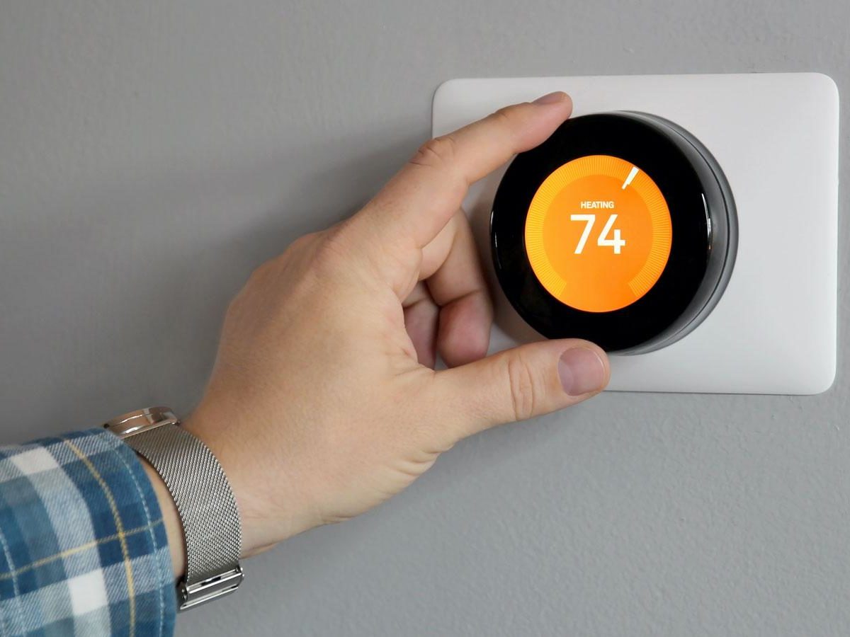 Replace your current thermostat with a smart thermostat.